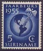 Suriname NVPH nr 323 postfris Jaarbeurs 1955, Postzegels en Munten, Verzenden, Postfris