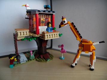 Lego Creator 31116 Safari wilde dieren boomhuis 3 in 1 beschikbaar voor biedingen