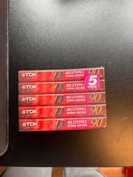 Te koop: TDK Cassettebandjes – 5-pack – 90 minuten, 2 t/m 25 bandjes, Overige genres, Ophalen of Verzenden, Zo goed als nieuw