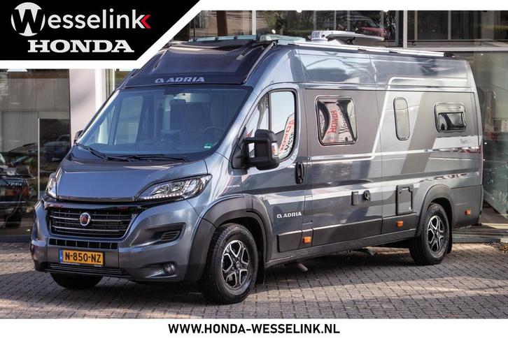 Adria Fiat Ducato TWIN 640 SLB 160 pk Automaat Twin 640 SLB, Caravans en Kamperen, Campers, tot en met 4, Buscamper of Camperbus