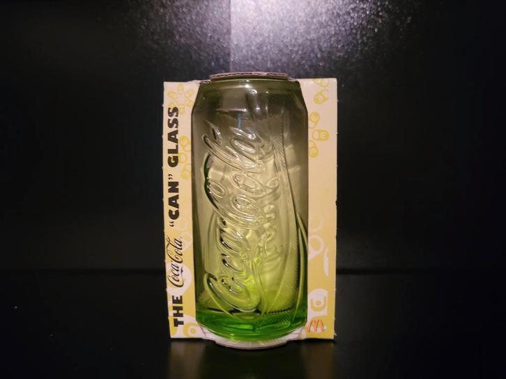 Coca-Cola Glas in Blikvorm - McDonald's 2008 Nieuw, Antiek en Kunst, Antiek | Glas en Kristal, Ophalen