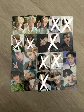 Diverse kpop photocards €2 per stuk beschikbaar voor biedingen