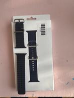 Apple Watch Ocean Bandje 49mm, Blauw, Hartslag, IOS, Ophalen of Verzenden