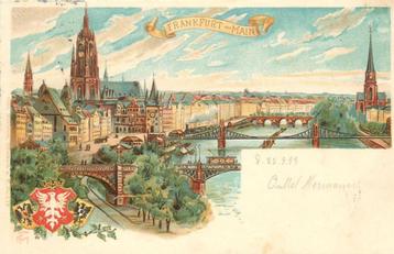 (379-014-007) Frankfurt a M Litho beschikbaar voor biedingen