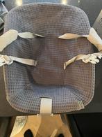 Stokke baby opzet stoel + Ukje beschermer, Ophalen of Verzenden, Gebruikt, Meegroeistoel, Gordel(s)