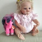 Reborn baby  meisje 50 cm, Verzamelen, Ophalen of Verzenden, Nieuw, Babypop, Levensecht of Reborn
