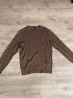 Bruine heren trui van Hugo Boss maat L | Kanovano, Maat 52/54 (L), Bruin, Ophalen of Verzenden, Zo goed als nieuw