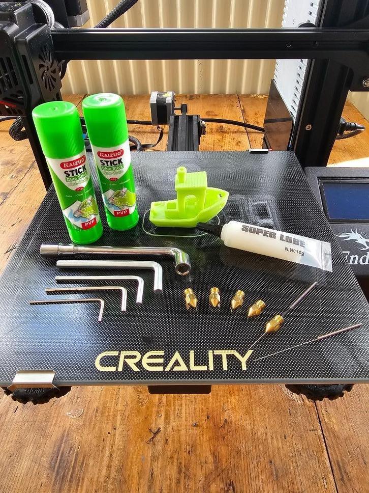 Creality Ender 3 NEO 3D printer met CR Touch sensor, Computers en Software, 3D Printers, Gebruikt, Ophalen