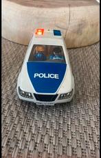 Playmobiel politie auto met zwaailichten en 2 agenten, Gebruikt, Ophalen of Verzenden, Los playmobil