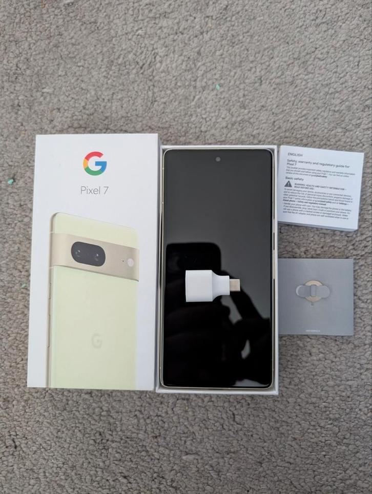 Google Pixel 7 citroengras kleur, Telecommunicatie, Mobiele telefoons | Overige merken, Zo goed als nieuw, 6 megapixel of meer