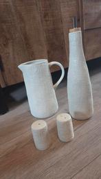 Jens Living karaf set | oliefles | peper en zout, Huis en Inrichting, Keuken | Keukenbenodigdheden, Ophalen, Nieuw