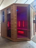 COMBI SAUNA INFRAROOD MET OPGIETKACHEL GRATIS BEZORGD! 🚚, Sport en Fitness, Sauna, ., Fins of Traditioneel, Complete sauna, Ophalen of Verzenden