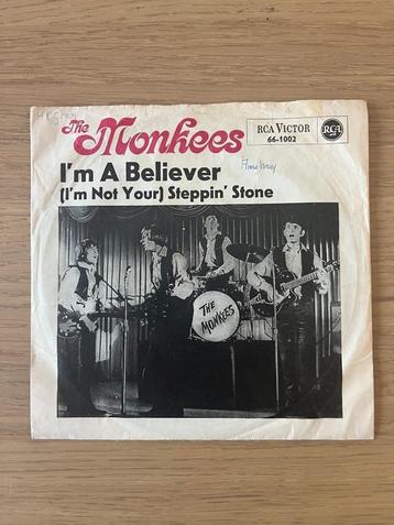 45 single The Monkees I'm A Believer/Steppin' Stone beschikbaar voor biedingen
