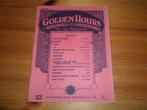 Golden hours band 1, 2, 6 en 9, Gebruikt, Ophalen of Verzenden, Klassiek, Piano