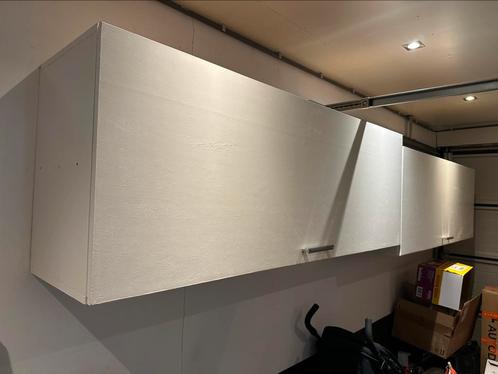 4 wandkasten opslagkasten garagekasten, Huis en Inrichting, Kasten | Stellingkasten, Zo goed als nieuw, Ophalen