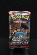 Sun&moon Crimson invasion boosterpack, Ophalen of Verzenden, Zo goed als nieuw