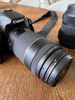 Canon EOS 60D met 2 lenzen en tas, Audio, Tv en Foto, Fotografie | Lenzen en Objectieven, Ophalen of Verzenden, Zo goed als nieuw
