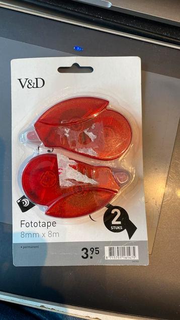V&D fototape in verpakking