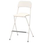 Ikea Franklin Barkrukken - 3 stuks, Ophalen, Drie, Wit, Zo goed als nieuw