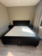 Boxspring Beter Bed zwart, Ophalen, Zwart, Tweepersoons, Zo goed als nieuw