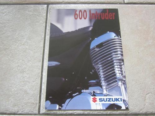 Suzuki 600 Intruder brochure folder 1995 ?, Motoren, Handleidingen en Instructieboekjes, Suzuki, Ophalen of Verzenden