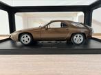 Porsche 928 Tabac brown metallic Autoart 1:18, Hobby en Vrije tijd, Modelauto's | 1:18, Ophalen of Verzenden, Zo goed als nieuw