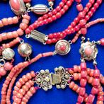 Antieke- bloedkoraal  oude Goudprijs Niets Aangepast!, Verzenden, Goud