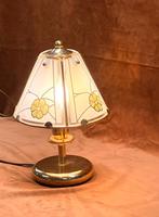Herda tafellampje , retro , i.z.g.s., Huis en Inrichting, Verzenden, Gebruikt, Glas, Minder dan 50 cm