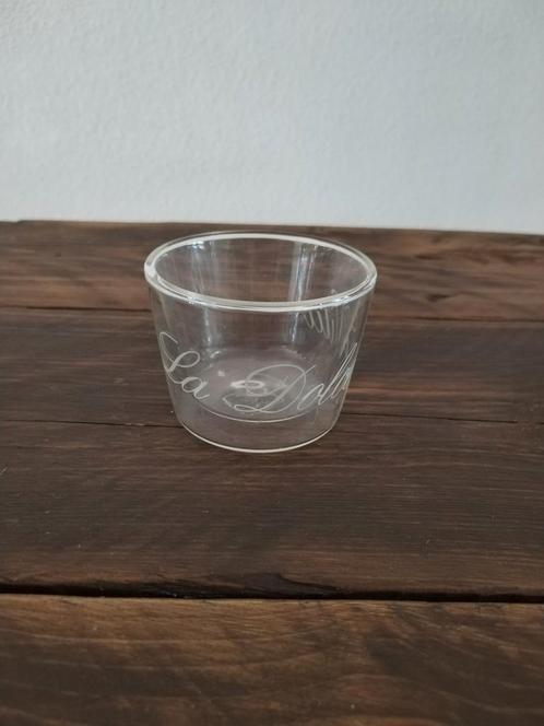 Glazen Schaaltje Dolce Rivera Maison, Huis en Inrichting, Woonaccessoires | Schalen en Manden, Zo goed als nieuw, Schaal, Rond