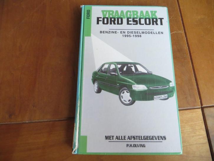 Vraagbaak Ford Escort benzine, Ford Escort diesel 1995-1998, Auto diversen, Handleidingen en Instructieboekjes, Ophalen of Verzenden
