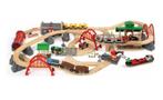 BRIO Treinset Deluxe - 33052 - Treinbaan, Ophalen of Verzenden, Zo goed als nieuw, Gelijkstroom, Treinset