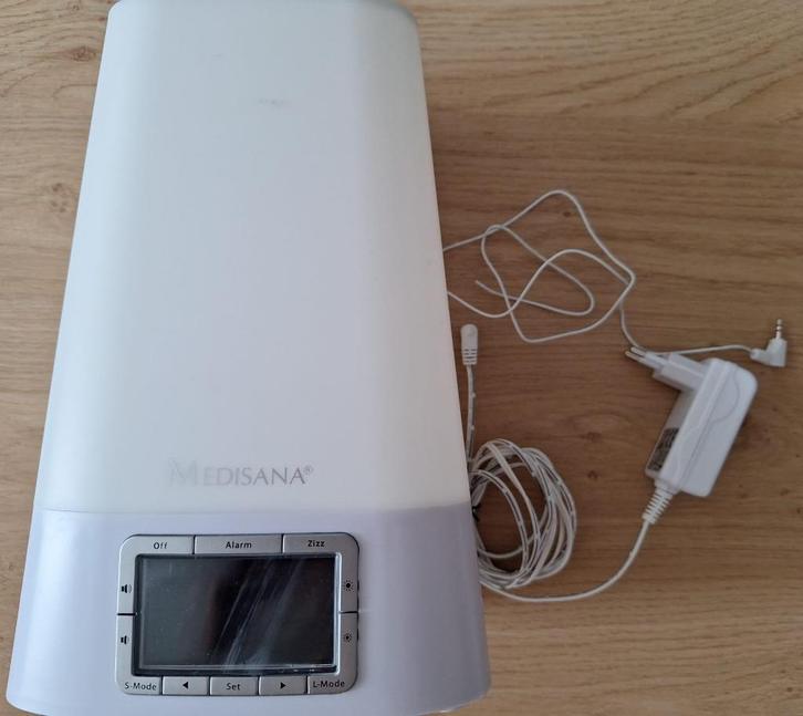 Medisana Wake-up light E-6106 / Sunrise Alarm Clock, Witgoed en Apparatuur, Wekkers, Zo goed als nieuw, Digitaal, Ophalen of Verzenden