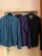 LEE en Scotch&Soda overhemden,mt L en M, Ophalen of Verzenden, Zo goed als nieuw, Blauw