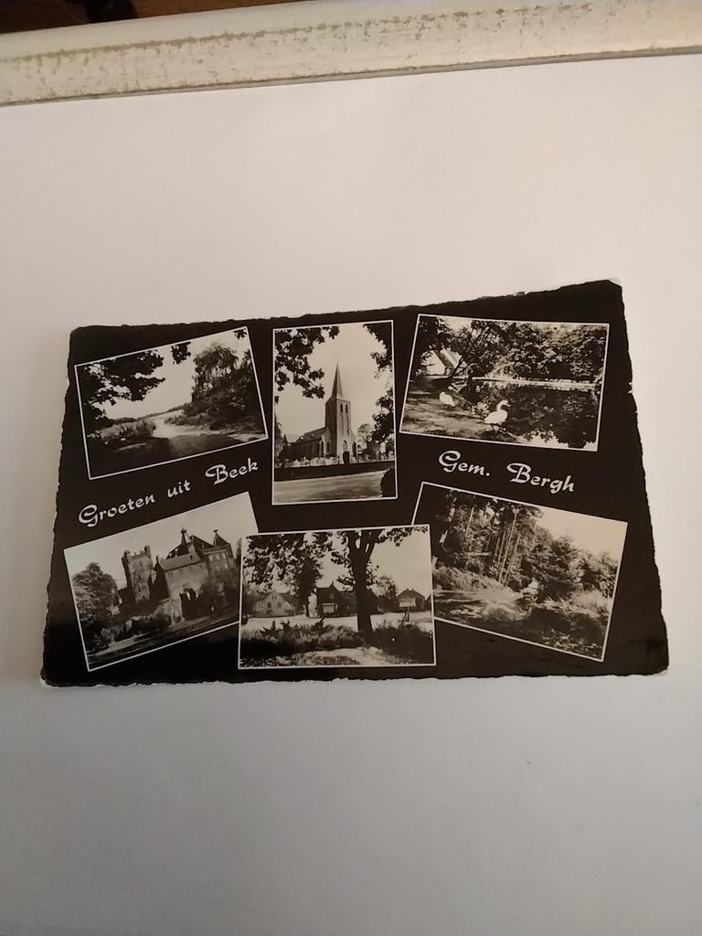 GROETEN UIT  BEEK. GEM. BERGH. 1967, Ophalen of Verzenden, 1960 tot 1980, Gelderland