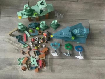 Zeer Grote Angry Birds Star Wars Playset VEEL Angry Birds beschikbaar voor biedingen