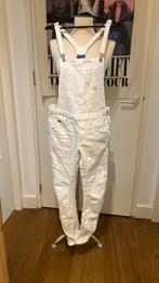 G-star tuinbroek, Kleding | Dames, Jumpsuits, Ophalen, Zo goed als nieuw, Wit