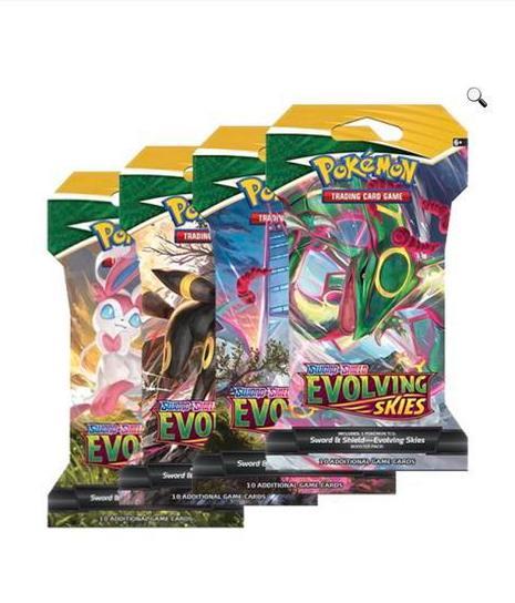 Evolving Skies Sleeved Booster Packs, Hobby en Vrije tijd, Verzamelkaartspellen | Pokémon, Nieuw, Booster, Ophalen