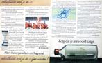 4 vintage advertenties reclames Parker pennen 1981 pen, Verzenden, Gebruikt, Balpen, Parker