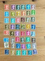 Engeland machin kavel met ellips, Postzegels en Munten, Ophalen of Verzenden, Gestempeld