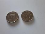 Dubbeltje uit 1969  1x vis en 1xhaantje, Postzegels en Munten, Munten | Nederland, Ophalen of Verzenden, Koningin Beatrix, 10 cent