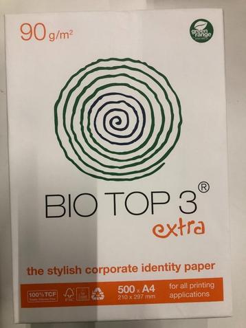 Bio Top 3 papier A4 beschikbaar voor biedingen