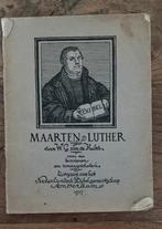 Maarten Luther door W.G. van de Hulst, Antiek en Kunst, Antiek | Boeken en Bijbels, Ophalen of Verzenden