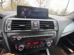 BMW 1-serie 116i AUTOMAAT. LEDER, Auto's, BMW, Gebruikt, 4 cilinders, Start-stop-systeem, Zwart