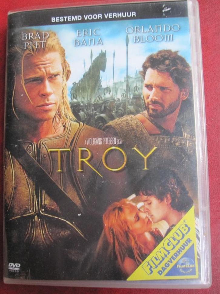 Troy (2004), Cd's en Dvd's, Dvd's | Actie, Zo goed als nieuw, Actie, Vanaf 16 jaar, Ophalen of Verzenden