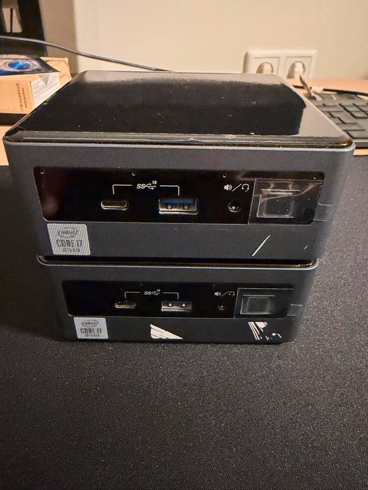 2x Intel NUC10 i7 - Krachtige Mini PC's, Computers en Software, Desktop Pc's, Gebruikt, 4 Ghz of meer, SSD, 64 GB of meer, Ophalen of Verzenden