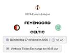 Feyenoord wedstrijd ticket, Eén persoon