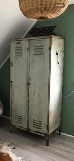 vintage lockerkast, Ophalen, Gebruikt