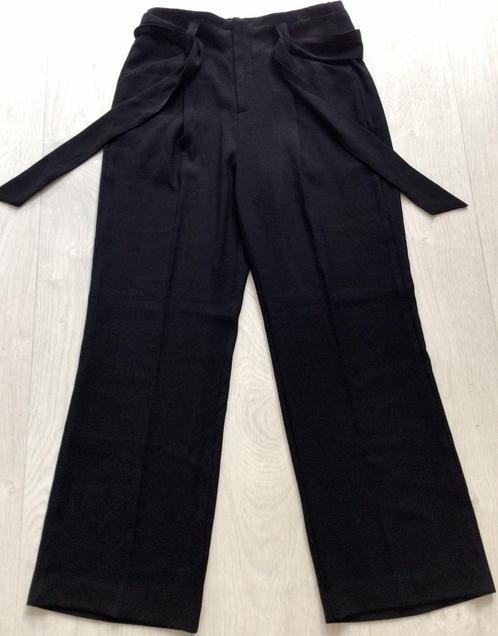 Zwarte lange broek maat L van Melting Stockholm, Kleding | Dames, Broeken en Pantalons, Zo goed als nieuw, Maat 42/44 (L), Zwart