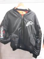 gabber oldskool bomberjack ma1 xxl, Ophalen of Verzenden, Overige maten, Zwart