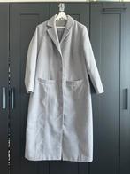 Grijze mantel maat 46 €25,00, Kleding | Dames, Grote Maten, Ophalen of Verzenden, Zo goed als nieuw, Grijs, Jas of Mantel